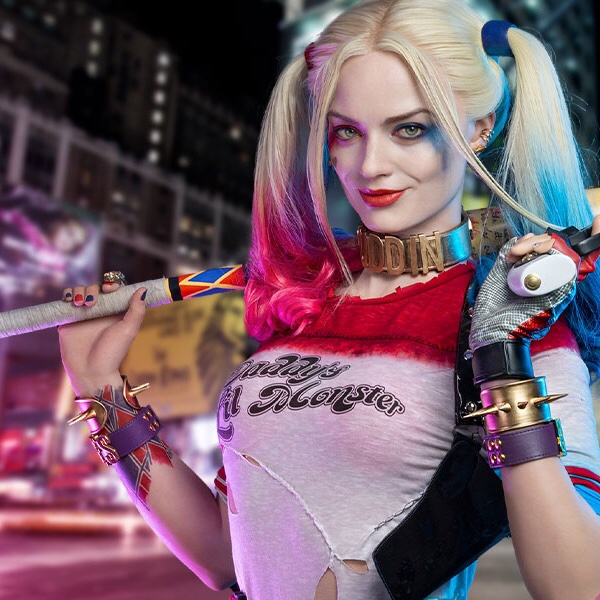 Harley Quinn Life Size Bust – Figure Kuwait Bomb